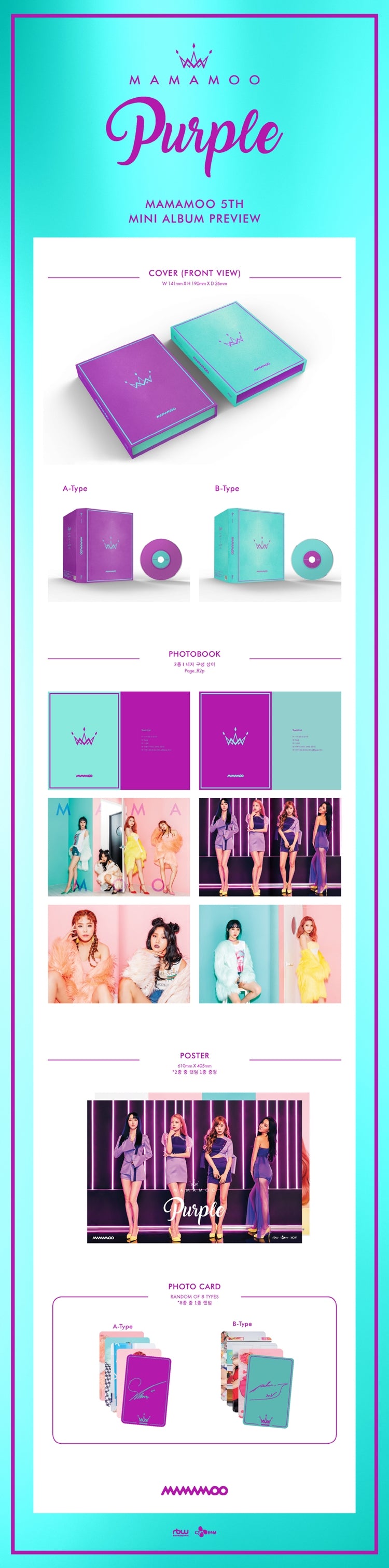 1 CD
1 Photo Book (82 pages)
1 Photo Card