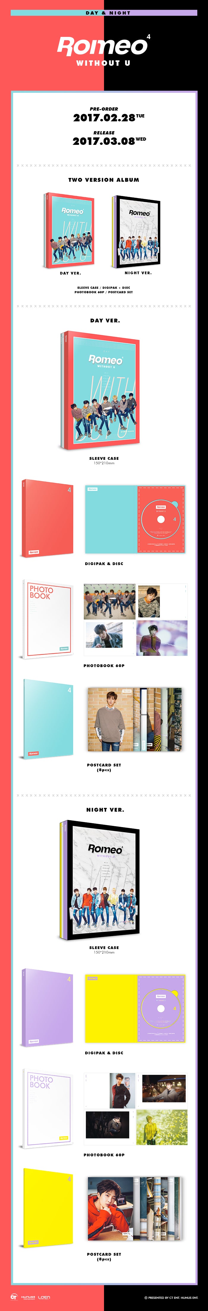 1 CD
1 Photo Book (60 pages)
8 Postcards