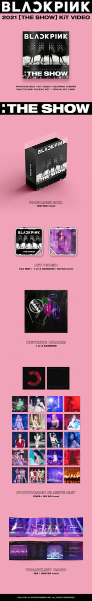 BLACKPINK THE SHOW KIT ALBUM 未開封 6443ced58787aba0ea6e8b76635a1c