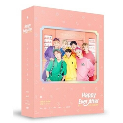 BTS - [Happy Ever After] 4th Muster DVD+PhotoBook+Post+PhotoCard+Tracking K-POP Sealed