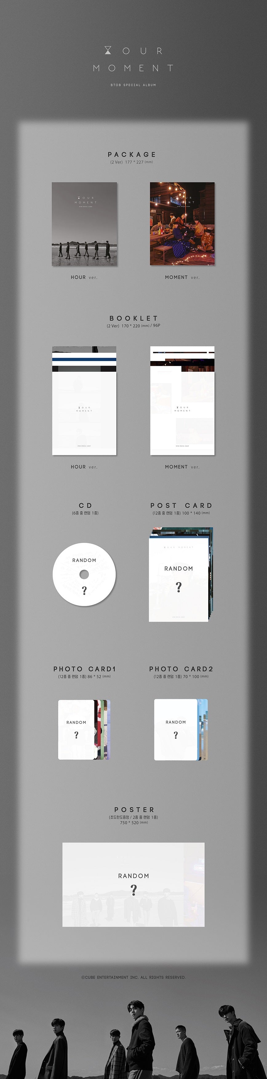 1 CD
1 Booklet (96 pages)
1 Post
2 Photo Cards