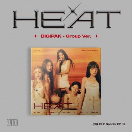 (G)I-DLE - [HEAT] (Special Album DIGIPAK GROUP Version)