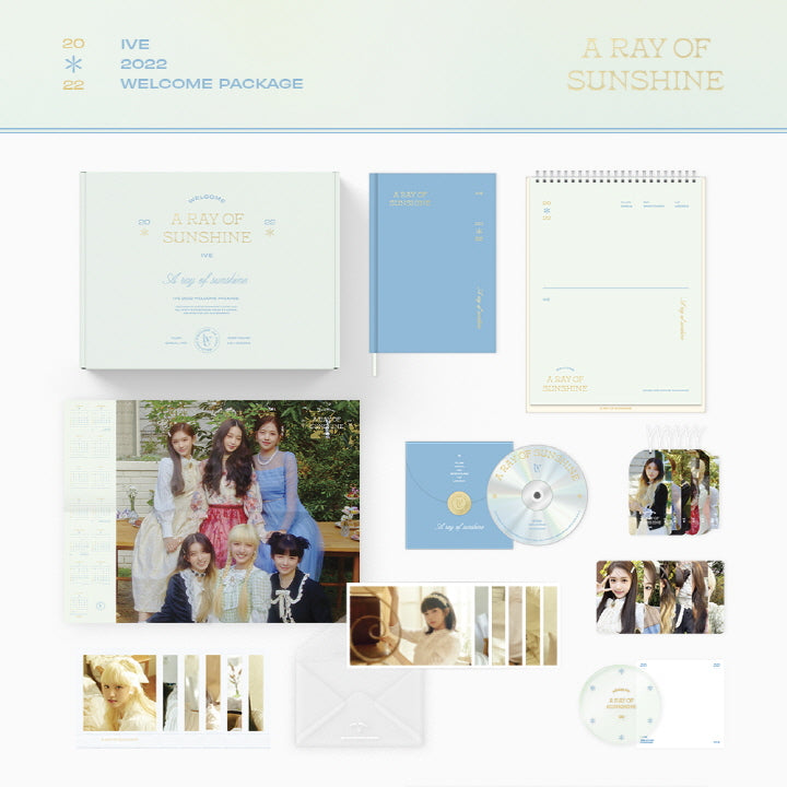 IVE - [A RAY OF SUNSHINE] 2022 Welcome Package