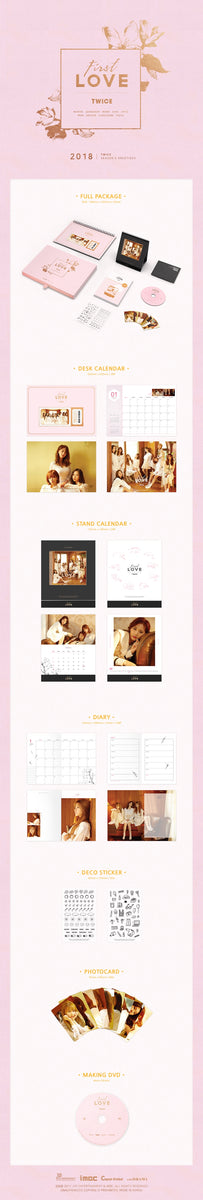TWICE 2018 シーグリ [FIRST LOVE] 新品未開封