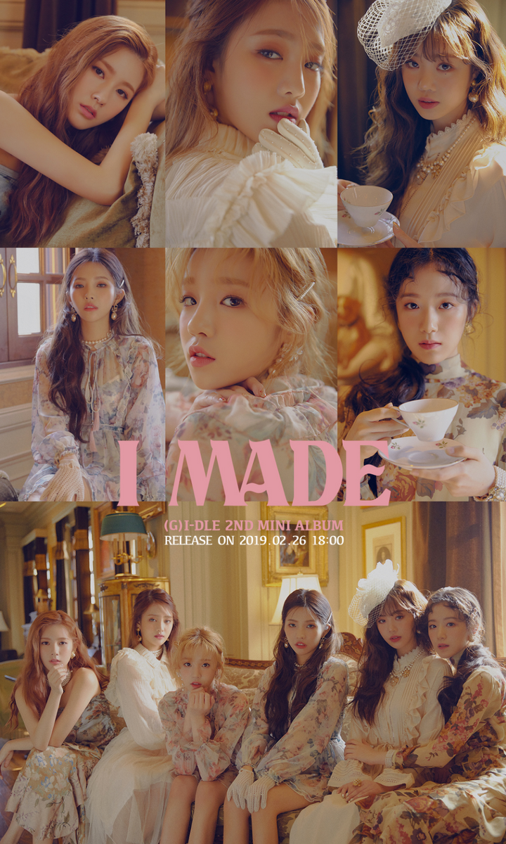 (G)I-DLE 2nd Mini Album \"I MADE\" アルバム G)I-DLE - I MADE (2nd Mini) Album – KPOP MARKET