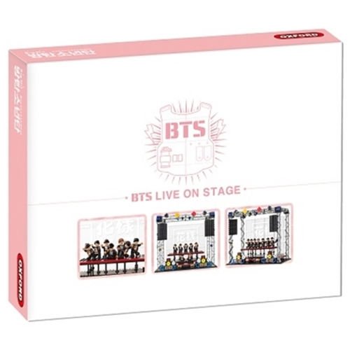 BTS LIVE ON STAGE X Toy Block with 404p Block+Manual+Sticker K-POP