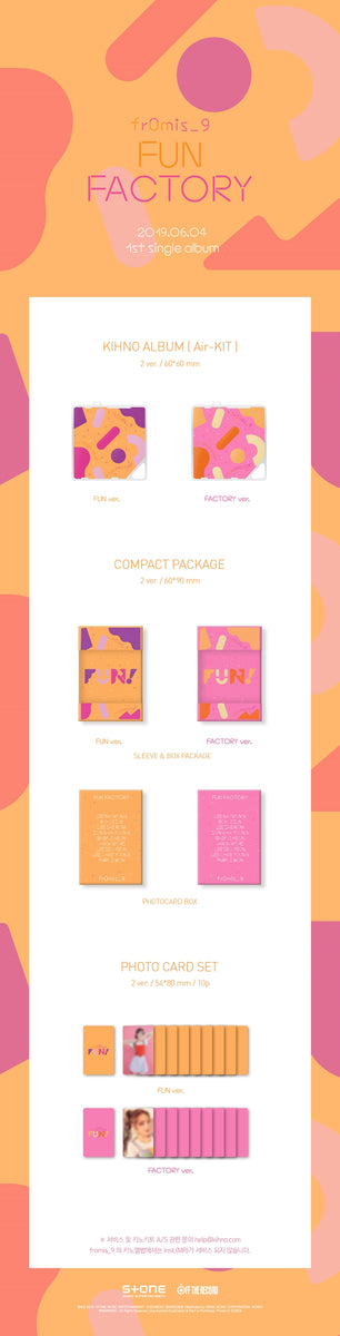 Fromis_9 - [Fun Factory] (1st Single Album KIHNO KIT RANDOM