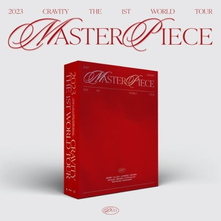 CRAVITY - [MASTERPIECE] 2023 CRAVITY The 1st World Tour DVD