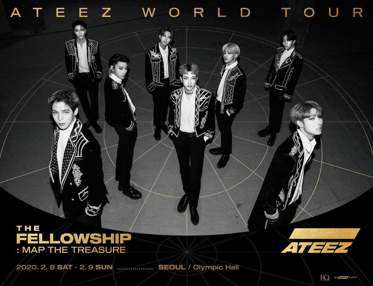 Ateez - [The Fellowship : Map Of The Treasure Seoul] (World Tour