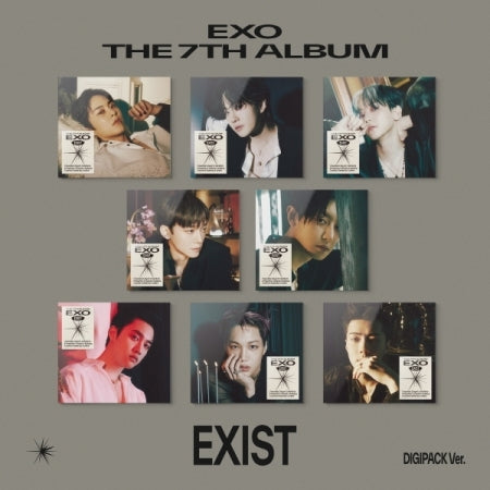 EXO - [EXIST] (7th Album DIGIPACK RANDOM Version)