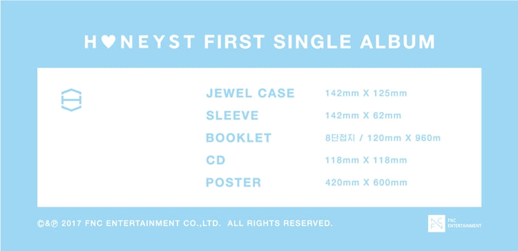1 CD
1 Sleeve
1 Jewel Case
1 Booklet