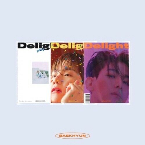 EXO Baekhyun - [Delight] (2nd Mini Album 3 Version SET)