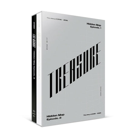 ATEEZ - [TREASURE : HIDDEN MAP PACKAGE] (Ep.1 + Ep.2 Photo Book