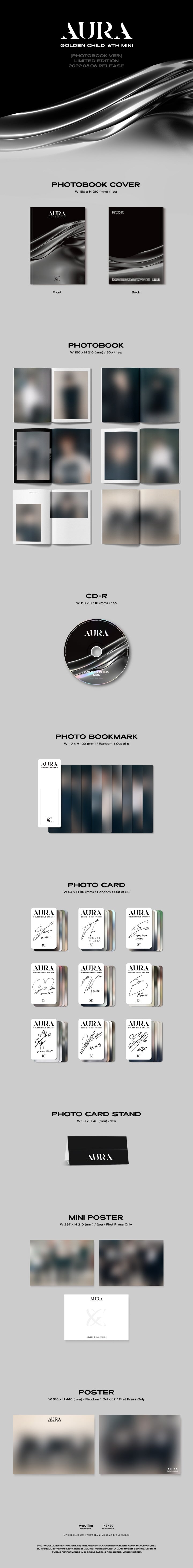 【新品・未開封】2022 GOLDEN CHILD PHOTOBOOK THE GOLDEN CHILD 2022 1ST PHOTO BOOK [THE] /P.Book+Pouch+12 Post