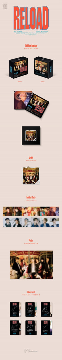 NCT Dream - [Reload] (New Album KIHNO KIT) – kpopalbums.com