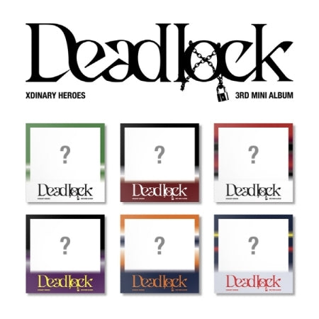 Signed] Xdinary Heroes - 3rd MINI ALBUM : Deadlock (Random
