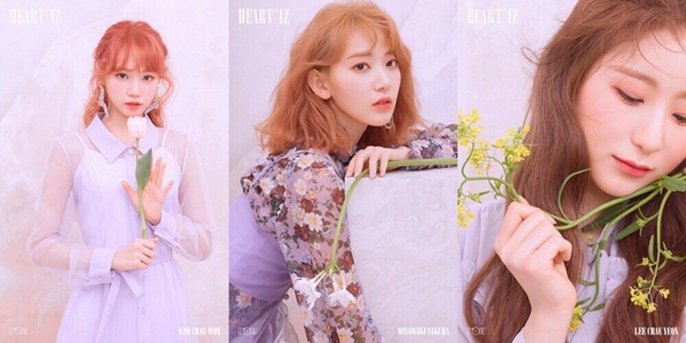 IZ*ONE - [HEART*IZ] (2nd Mini Album KIHNO KIT SAPPHIRE