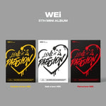 WEi - [Love Pt.2 : Passion] 5th Mini Album 3 Version SET