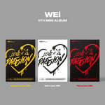 WEi - [Love Pt.2 : Passion] 5th Mini Album 3 Version SET