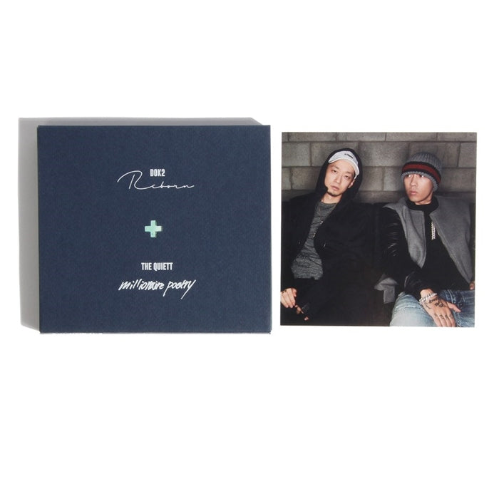 Dok2+The Quiett - [Reborn+Millionaire Poetry] SET Package LIMITED EDITION Sealed 2CD+PAPER SLEEVE+POST CARD