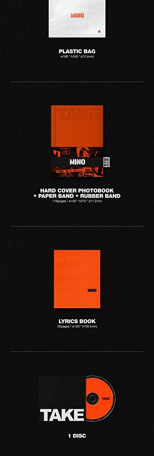 1 CD
1 Photo Book (116 pages)
1 Paper Band
1 Rubber Band
1 Lyrics Book (20 pages)
1 Photo Card
1 Sticker
1 Layered Poster ...