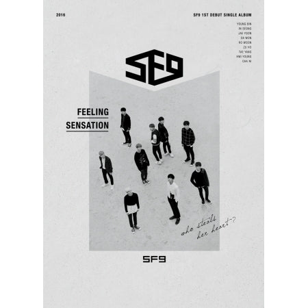 SF9 - [FEELING SENSATION] (1st Debut Single Album)