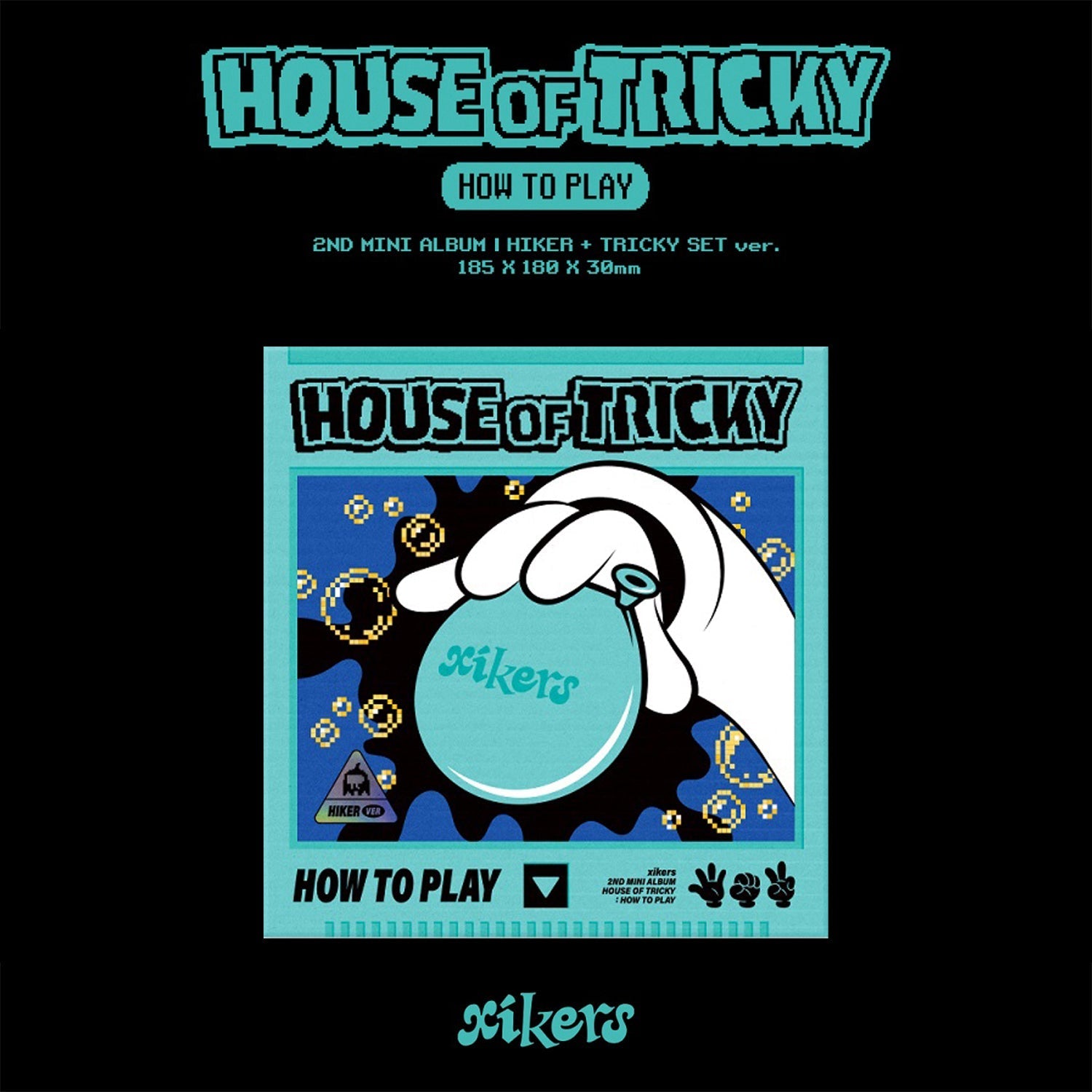 xikers - [HOUSE OF TRICKY : HOW TO PLAY] (2nd Mini Album HIKER Version)