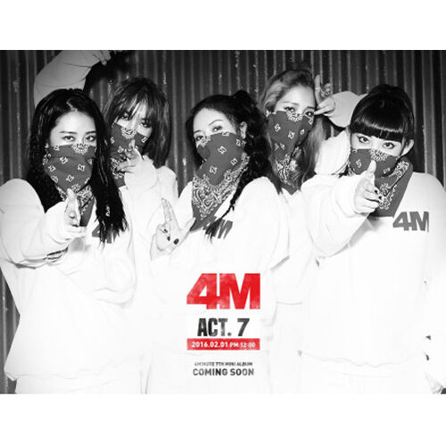 4MINUTE - [ACT. 7] (7th Mini Album) – kpopalbums.com