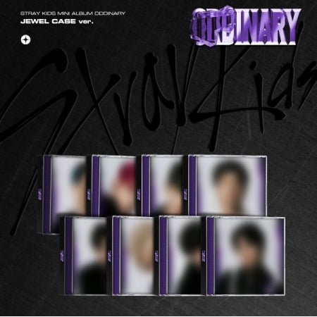 Stray Kids - [ODDINARY] (Mini Album JEWEL CASE LEE KNOW Version)