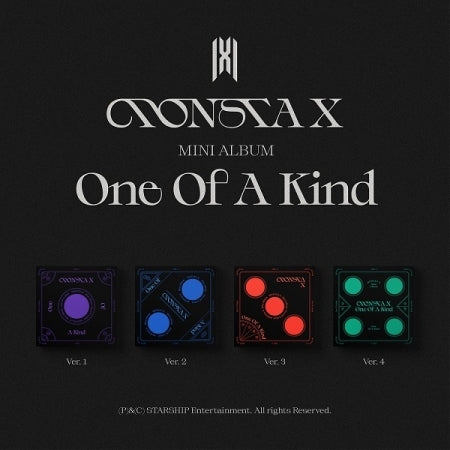 Monsta X - [One of A Kind] (9th Mini Album 4 Version SET)