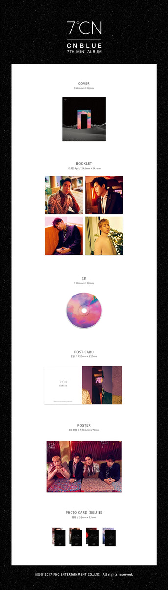 CNBLUE - [7℃N] (7th Mini Album SPECIAL Version) – kpopalbums.com