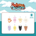 (PRE-ORDER) ATEEZ - [ANITEEZ IN ILLUSION] PLUSH KEYRING