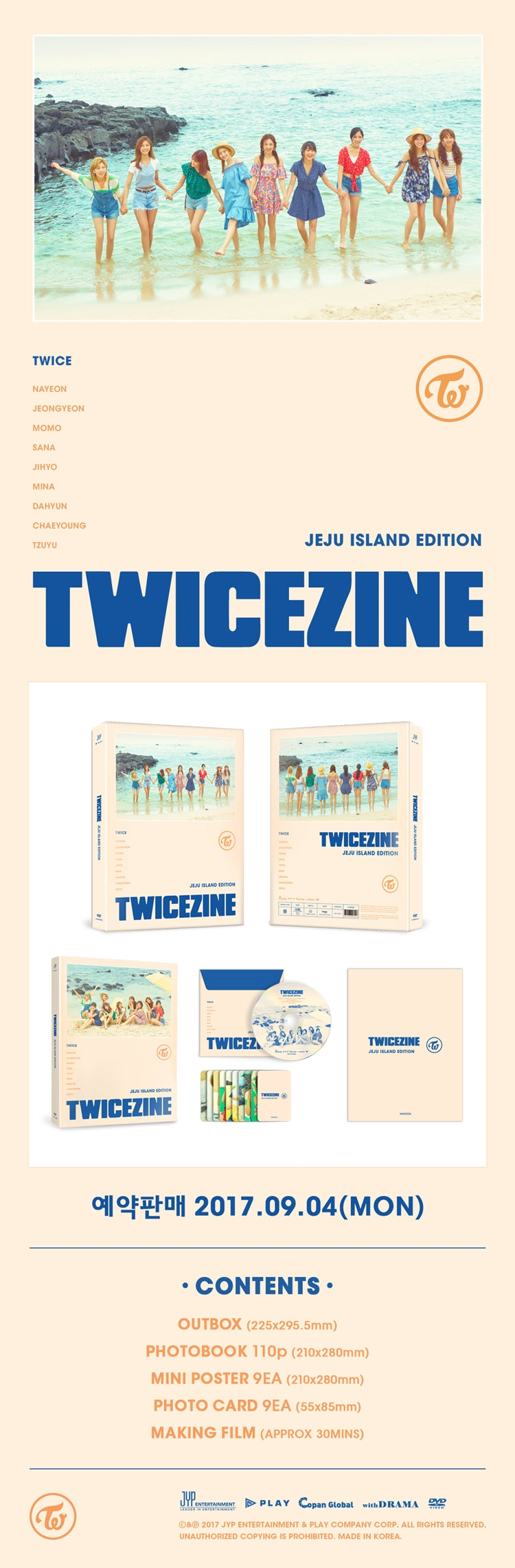Twice - [Twicezine : Jeju Island Edition]