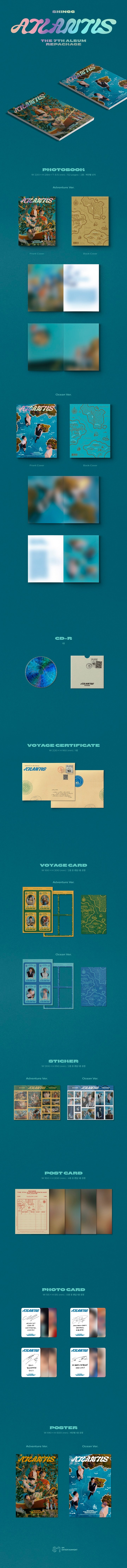 CD
52p Photobook
1p Voyage Certificate
1p Voyage Card
1p Sticker
1p Postcard
1p Photocard
