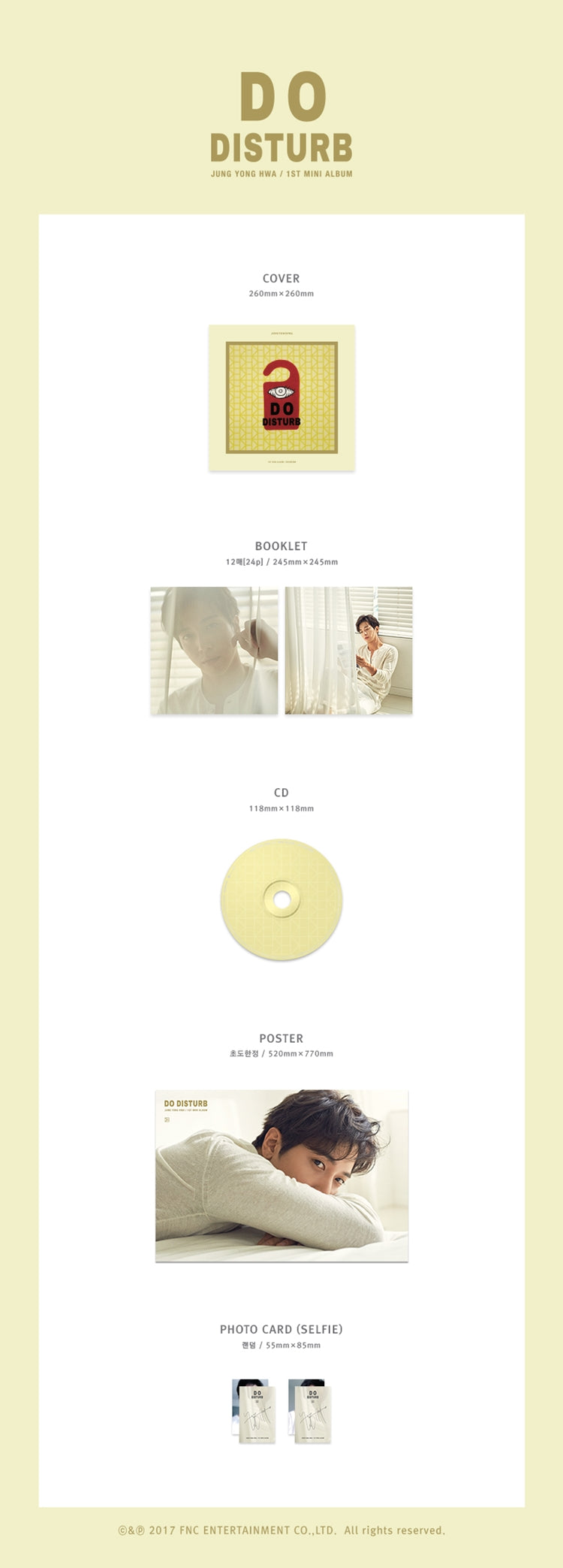 1 CD
1 Booklet
1 Photo Card