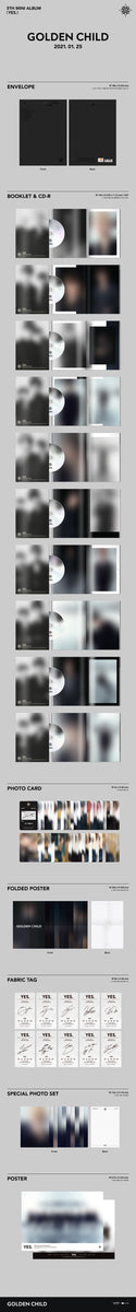 Special Photo Set) GOLDEN CHILD 5th Mini Album [YES.] | eBay