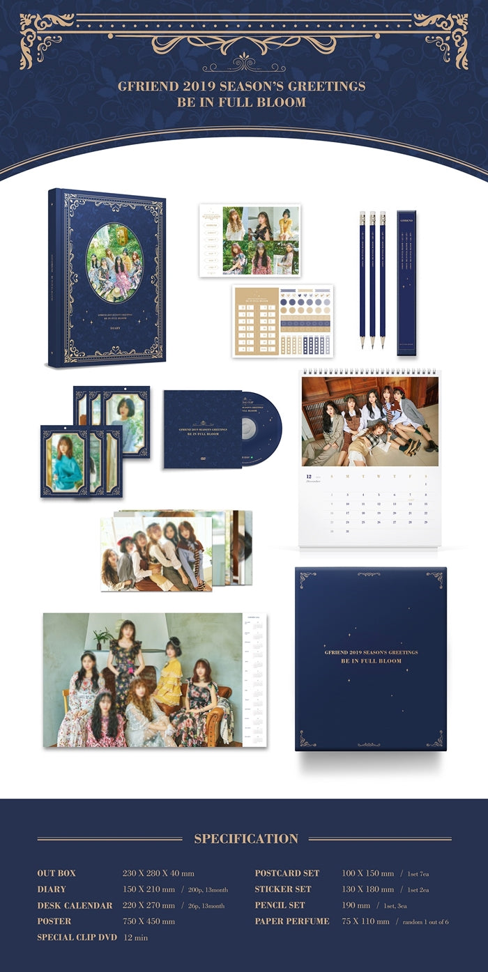 GFRIEND '2019 SEASON'S GREETINGS' – PLAY KPOP CAFE