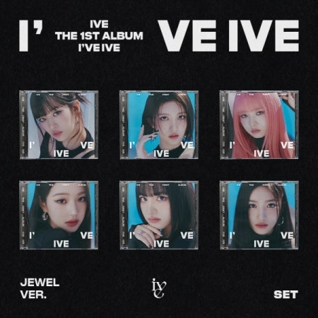 IVE - [I'VE IVE] (1st Album JEWEL CASE RANDOM Version)