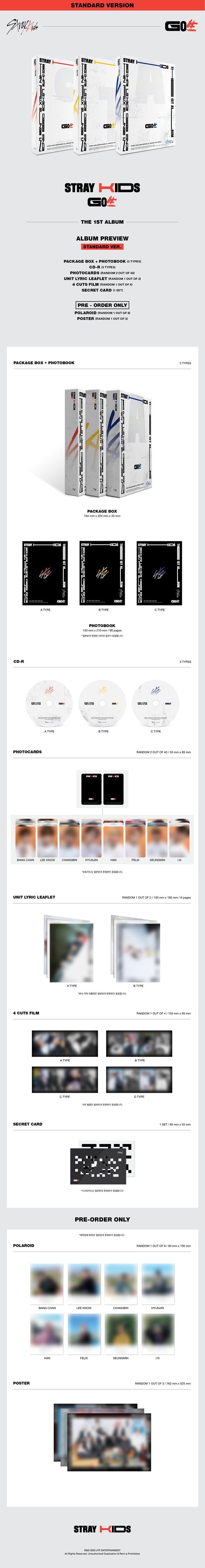 1 CD
1 Photobook (80 pages)
2 Photo Cards (random out of 40 types)
1 Unit Lyric Leaflet (random out of 2 types)
1 4-cut Fi...