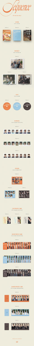 【新品未開封・まとめ売り】SF9 / Sequence（30枚セット） SF9 - [SEQUENCE] (13th Mini Album 3 Version SET) – kpopalbums.com