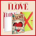 (G)I-DLE - [I love] 5th Mini Album 3 Version SET