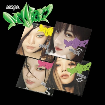 aespa - [MY WORLD] (3rd Mini Album POSTER 4 Version SET)