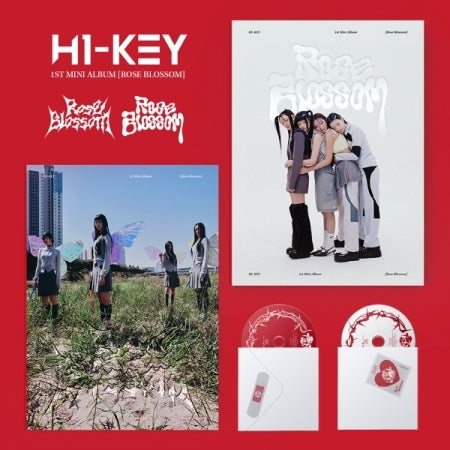 H1-KEY - [ROSE BLOSSOM] (1st Mini Album B Version)