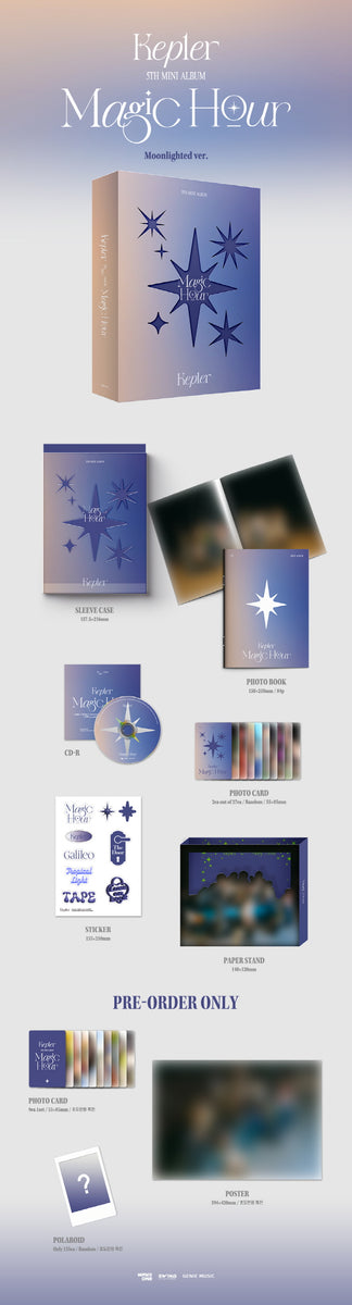 Kep1er Magic Hour イベント応募シリアル6枚 ktown4u.com : Kep1er - 5th Mini Album [Magic Hour] (Beloved
