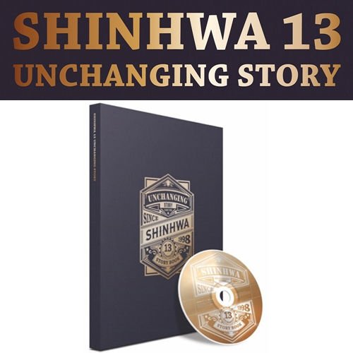 SHINHWA - [UNCHANGING STORY] SPECIAL STORY BOOK(220p)+DISC(1 CD) K-POP SEALED