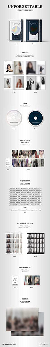Lovelyz - [Unforgettable] (7th Mini Album A Version) – kpopalbums.com