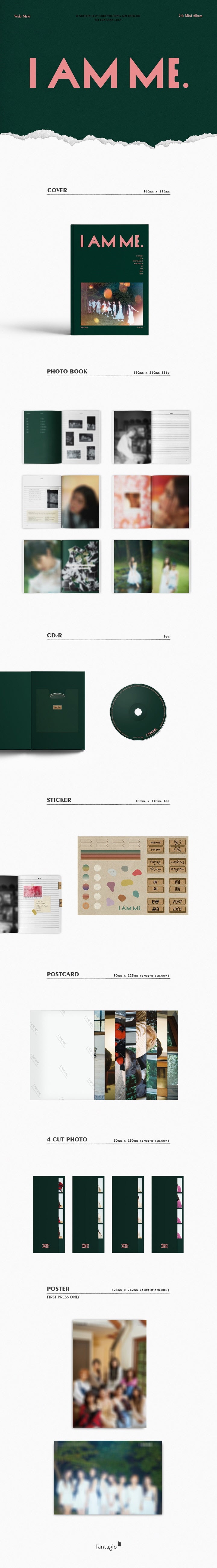 Weki Meki - [I AM ME.] (5th Mini Album) – kpopalbums.com