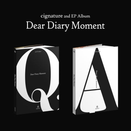 CIGNATURE - [DEAR DIARY MOMENT] (2nd EP Album 2 Version SET)