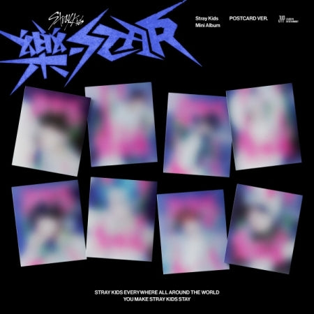 STRAY KIDS - [樂-STAR / ROCK-STAR] Mini Album POSTCARD Version LEE KNOW Cover