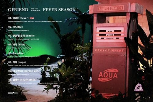 新品　GFRIEND FEVER SEASON 7thミニアルバム3種 Gfriend - [Fever Season] (7th Mini Album 3 Version SET